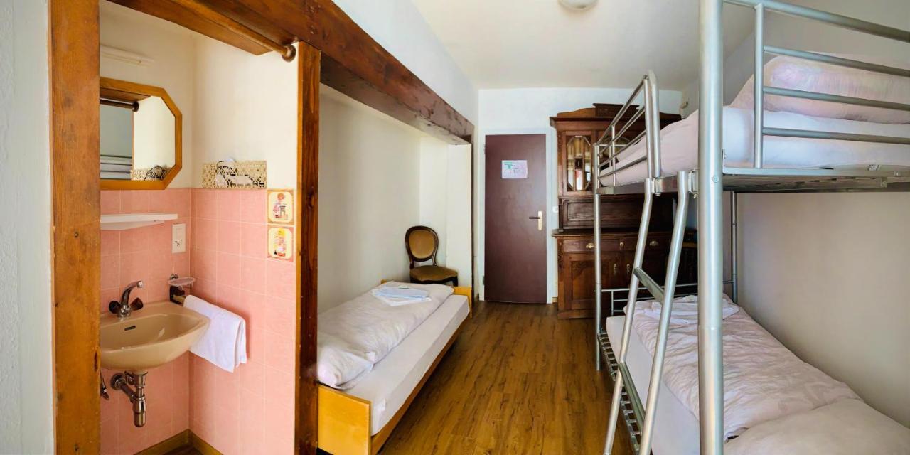 Weisses Roessli Hotel Leukerbad Buitenkant foto