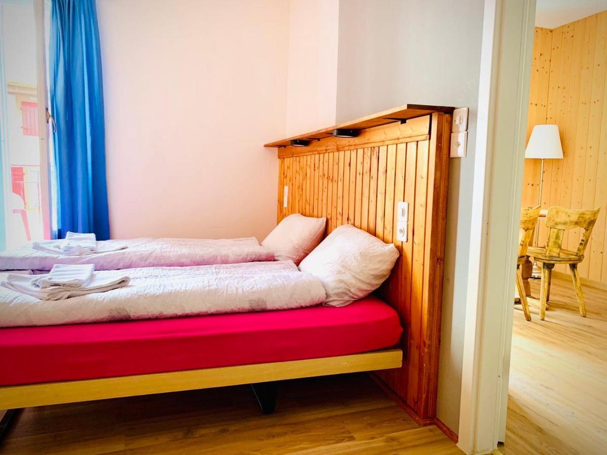 Weisses Roessli Hotel Leukerbad Buitenkant foto
